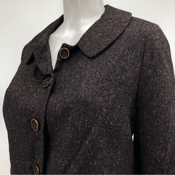 Ann Taylor LOFT Short Wool Blend Blazer Size 12 - Picture 5 of 11